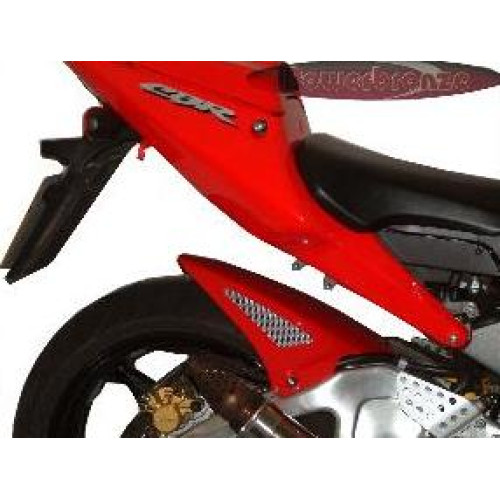 Parafango Posteriore in ABS Colore Nero Naturale Senza Paracatena per HONDA CBR 954 RR (2002/2004)