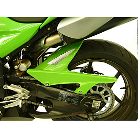 Parafango Posteriore in ABS Colore Nero Naturale con Paracatena per KAWASAKI ZX-10R 1000 (2006/2007)