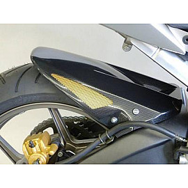 Parafango Posteriore in ABS Colore Carbon Look Senza Paracatena per KAWASAKI ZX-6R 600 (2007/2008)
