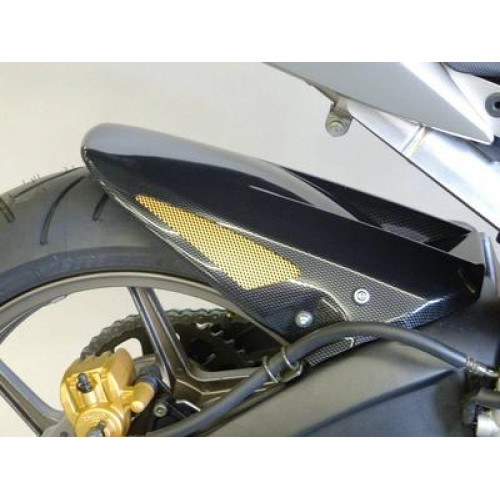 Parafango Posteriore in ABS Colore Carbon Look Senza Paracatena per KAWASAKI ZX-6R 600 (2007/2008)