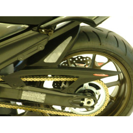 Parafango Posteriore in ABS Colore Nero Naturale con Paracatena per KAWASAKI ZZR 1400 solo ABS (2006/2011)