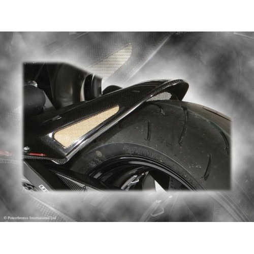 Parafango Posteriore  Colore NERO - RETINA ARGENTO per HONDA CBR600RR (05-13)