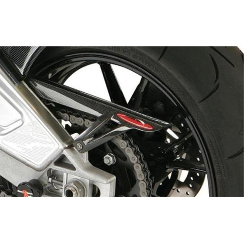COPRICATENA IN CARBONIO LUCIDO per BMW S 1000 RR (2009-2017>) - S 1000 R (2014-2017>) - S 1000 RR HP4 (2012-2015)