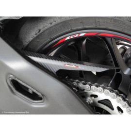 COPRICATENA IN CARBONIO LUCIDO per YAMAHA YZF 1000 R1 / R1 M (2015>) - MT-10 SP (2017>)