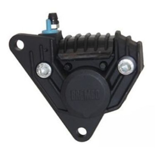 Pinza freno Brembo destro colore nero P 2F08 N attacco 108 mm.