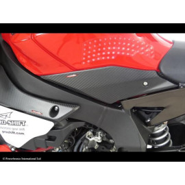 FIANCHETTI INFERIORI IN CARBONIO LUCIDO PER YAMAHA YZF R1 / R1 M (2015-2017>)