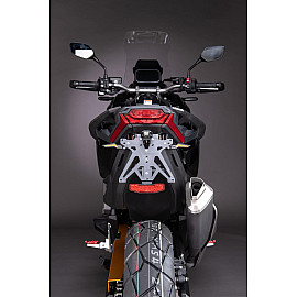 Porta Targa Regolabile Lightech per Honda XAD-V 750 2021-2025>  CON LUCE TARGA E CATADIOTRO
