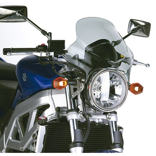 Cupolino universale GIVI fumé 33 x 36,5 cm (H x L) per moto Naked