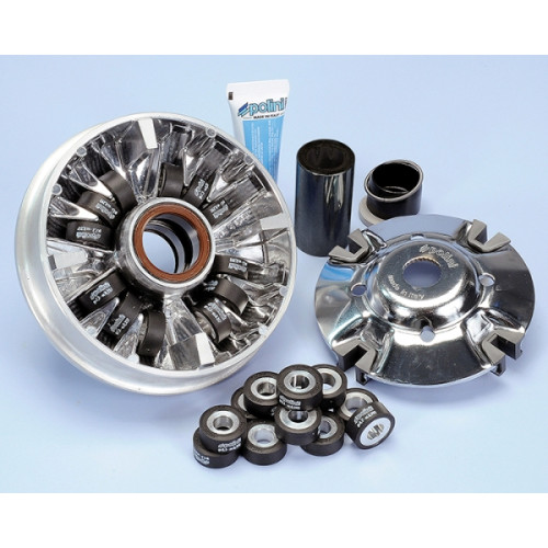 VARIATORE POLINI HI-SPEED 12 RULLI per PEUGEOT METROPOLIS 400i - rulli 25X11 - gr.7,3 e 8,3 -