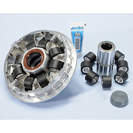 Variatore POLINI MAXI HI-SPEED 8 RULLI per BMW C 600 SPORT-C 650 GT - rulli 28x20 da 22 gr. e 26 gr. -