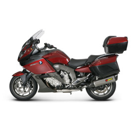 Coppia di Terminali di scarico Akrapovic SPLIT-ON Esagonale Titanio / Carbonio Omologato BMW K 1600 GT/L (2011/2015)