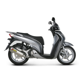 Scarico Completo Akrapovic EVOLUTION tiitanio esagonale Omologato per HONDA SH i.e 125/150 (2006-2012) PS 125i / 150i (06/12)