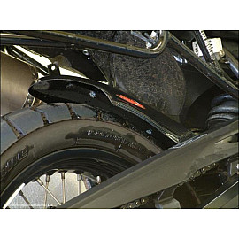 Parafango Posteriore in ABS Colore Nero Naturale Senza Paracatena per  BMW F800GS (08-13)