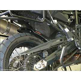 Parafango Posteriore in ABS Colore Nero Naturale Senza Paracatena per  BMW F800GS (08-13)