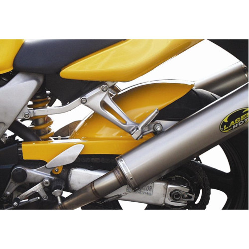 Parafango Posteriore in ABS Colore Nero Naturale con Paracatena per HONDA VTR 1000 F (1997>)