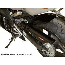 Parafango Posteriore in ABS Colore Nero Naturale con Paracatena per HONDA CBR1100XX BLACKBIRD 96+