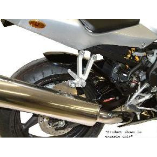 Parafango Posteriore in ABS Colore Carbon Look con Paracatena per HONDA CB 1100 SF X11 (2000>)