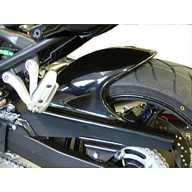 Parafango Posteriore in ABS Colore Nero Naturale con Paracatena per SUZUKI GSX 600 F / 750 F (1998/2001)