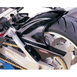 Parafango Posteriore in ABS Colore Nero Naturale con Paracatena per SUZUKI GSX-R 600 (2001/2003)
