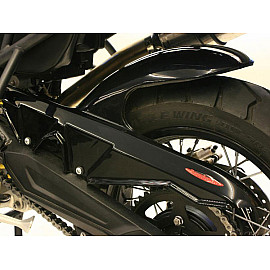 Parafango Posteriore in ABS Colore Nero Naturale con Paracatena per TRIUMPH TIGER 800 / XC (2011>)