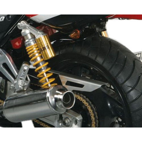 Parafango Posteriore in ABS Colore Nero Naturale con Paracatena per YAMAHA XJR 1200 (1995/1998) - XJR 1300 (1999/2006)