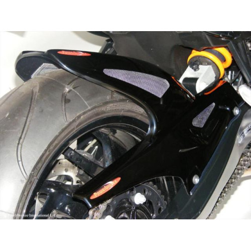 Parafango Posteriore in ABS Colore NERO - RETINA ORO per BMW F800R 09-13