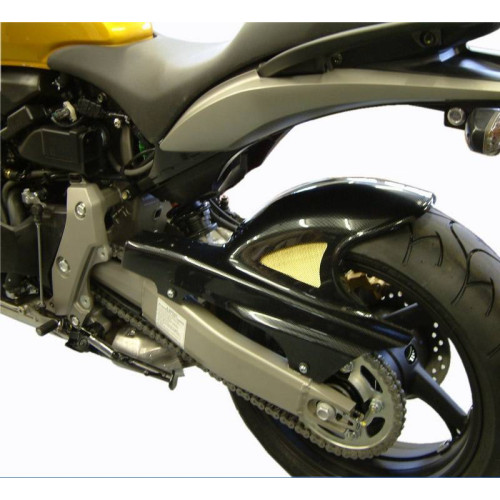 Parafango Posteriore in ABS Colore Nero Naturale con Paracatena per HONDA CB 600 HORNET / ABS (2007/2010)