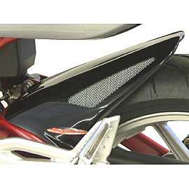 Parafango Posteriore in ABS Colore Nero Naturale Senza Paracatena per KAWASAKI ER-6 650 N / F (2006/2008)