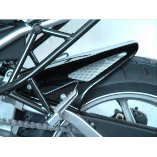 Parafango Posteriore in ABS Colore Nero Naturale Senza Paracatena per KAWASAKI KLE 650 VERSYS (2007/2012)