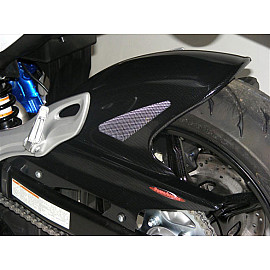 Parafango Posteriore in ABS Colore Carbon Look con Paracatena per SUZUKI SFV 650 GLADIUS (2009/2010)