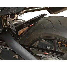 Parafango Posteriore in ABS Colore Nero Naturale Senza Paracatena per TRIUMPH STREET TRIPLE 675 / R (2007/2010)