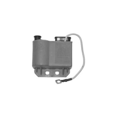 BOBINA CENTRALINA ELETTRONICA CDI DUCATI - 4 FASTON MEDI -CONTENITORE AZZURRO - CAVO DI MASSA GIALLO PER VESPA PX-PE-ET3 ARCOBALENO 125 / 150 / 200 - VESPA RALLY 200 - GILERA TG2 125 (C/IMPIANTO DUCATI)