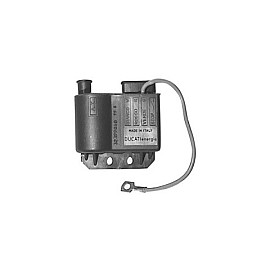 CENTRALINA ELETTRONICA ADATTABILE - 4 FASTON MEDI - CON CAVO DI MASSA PER  APRILIA - BENELLI - BETAMOTOR - DERBI - FANTIC MOTOR - GILERA - MALAGUTI - MBK - PEUGEOT - YAMAHA