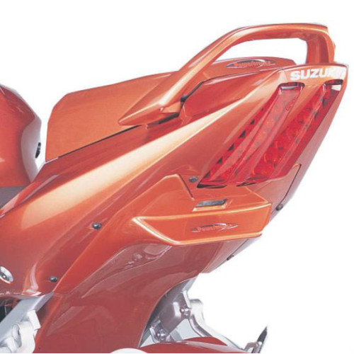 Pannello sottosella POWERBRONZE in ABS Colore Nero Lucido - SUZUKI SV 650 N / S (2003/2010) - SV 1000 N / S (2003/2007)