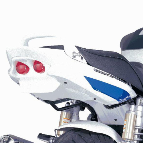 Pannello sottosella POWERBRONZE in ABS Colore Nero Lucido con Doppio Faro Posteriore Omologato - SUZUKI GSX 1400 (2002/2007)