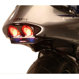 Pannello sottosella POWERBRONZE in ABS Colore Nero Lucido - SUZUKI GSX-R 1300 HAYABUSA (1999/2007)