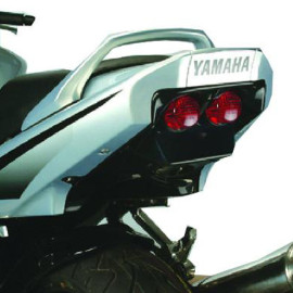 Pannello sottosella POWERBRONZE in ABS Colore Nero Lucido con Doppio Faro Posteriore Omologato - YAMAHA FZS 600 FAZER (1998/2003)