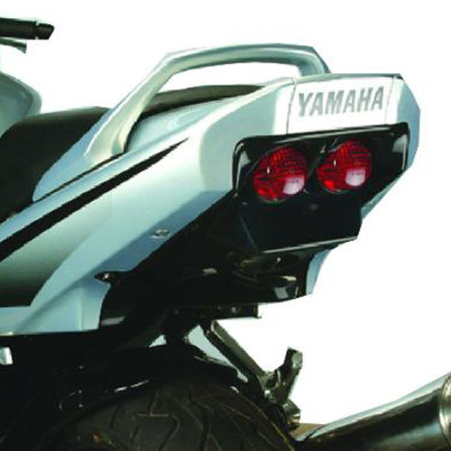 Pannello sottosella POWERBRONZE in ABS Colore Nero Lucido con Doppio Faro Posteriore Omologato - YAMAHA FZS 600 FAZER (1998/2003)