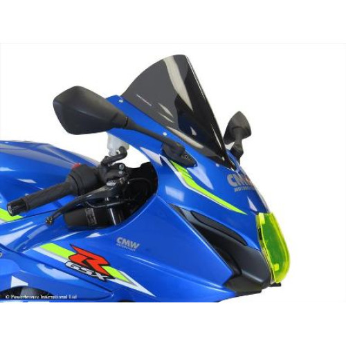 Cupolino Vetri Airflow Super  (High Double Bubble) Trasparente POWERBRONZE per SUZUKI GSX-R 1000 (2017)