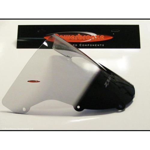 Vetri Airflow (Double Bubble) TRASPARENTE POWERBRONZE per KAWASAKI ZX6-R 03-04