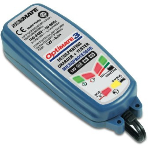 Carica batterie Optimate 3 - CARICA 12V/0,8A -
