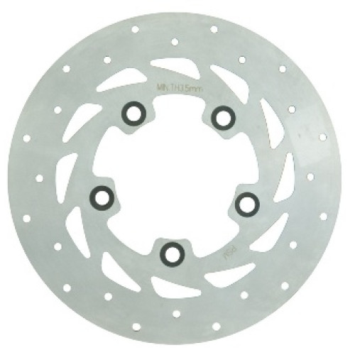Disco Freno Posteriore TEKNOETRE 240 x 88 x 4 - fori 5 x 10,5 per KYMCO AGILITY 125 4T R16 (2008-2009) - AGILITY 125 4T R16 (-2012) - AGILITY 125 PLUS (-2014) - AGILITY 125 PLUS E4 (-2016) - AGILITY 150 4T R16 (2008-2009) - AGILITY 200 I R16 (2010-2012) -