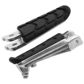 Pedane Anteriori destro e sinistro tipo originale completo di perno e molla per HONDA CBR F4 600 / HORNET 600 - APRILIA RS 50, RX 125R 125 (09-) - PEUGEOT XR-7 50