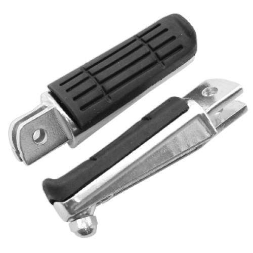 Pedane Anteriori destro e sinistro tipo originale con perno e molla per YAMAHA FZ6 600 (04-07) FZ6 Fazer S2/S2 ABS 600 (07-09) FZ6 Fazer/Fazer ABS 600 (04-07) FZ6 NS 600 (05-06) FZ6 S2 600 (07-09) XJ6-N 600 (09-) XJ6-S Diversion 600 (09-) YZF-R6 600