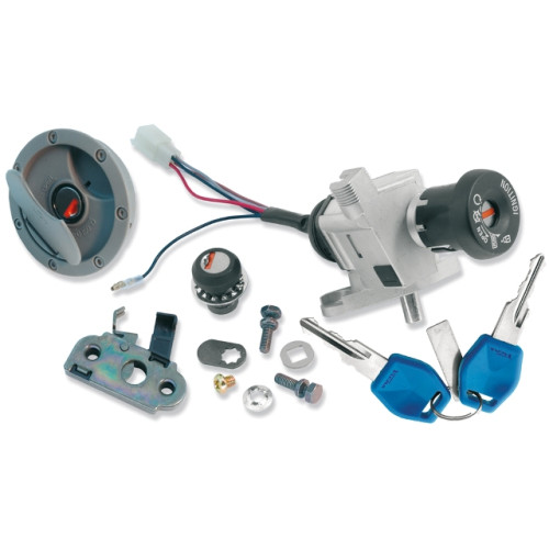 Kit serrature completo per MBK YQ Nitro 50 (97-02), YQ Nitro Jaguar 50 (01-02) - YAMAHA YQ Aerox 50 (97-02), YQ Aerox R 50 (99-00)