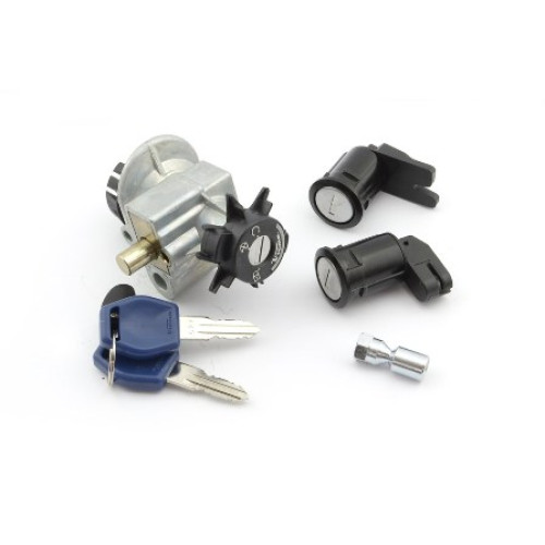 Kit serrature completo 1° equipaggiamento per PEUGEOT Elyseo 125 (99-01), Elyseo 150 (01), Elystar 150 (02-03)