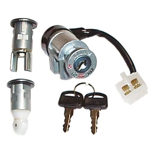 Kit serrature completo per HONDA NE Vision 50 (91-95), SA Vision Met In 75 (91-93) - KYMCO DJ W 50 (94-00), DJ X 50 (91-92), DJ Y 50 (93)