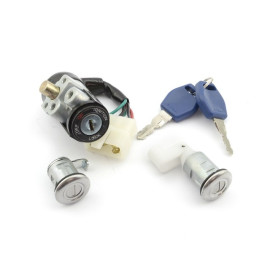 Kit serrature completo per HONDA GP Dio 50 (90-91), PE Dio 50 (90-91), SP Dio 50 (90-91)