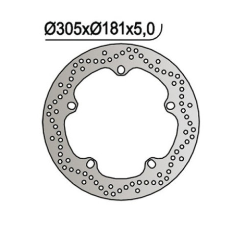 DISCO FRENO ANTERIORE DESTRO - SINISTRO NG 1046 per BMW R 1200 C Avantgarde - R 1200 GS