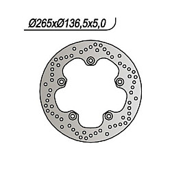 DISCO FRENO POSTERIORE NG per BMW R 1200 GS - R NINE T 1200 - K 1300 R
